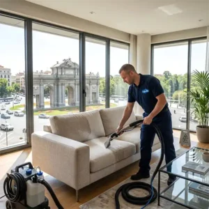 Limpieza profesional de sofas en Madrid