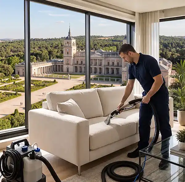 Limpieza profesional de sofás en Boadilla del Monte